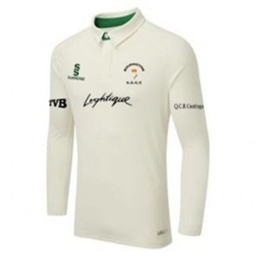 Ergo Long Sleeve Cricket Shirt Green
