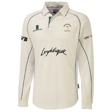 Long Sleeve Shirt Green Trim