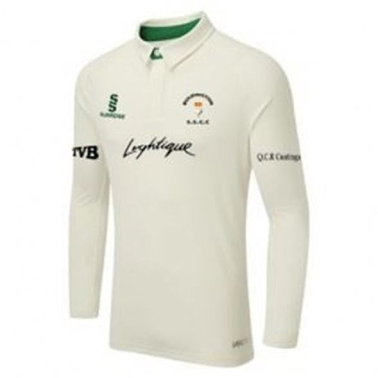Ergo Long Sleeve Cricket Shirt Green